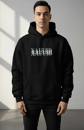 MEN’S XAU-USD FRONT & BACK PRINTED HOODIE